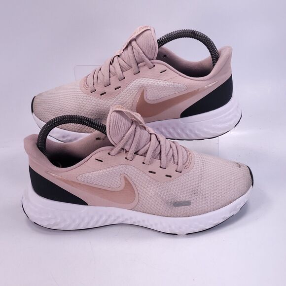 Nike Revolution 5 Athletic Running Shoe Womens Size 7.5 BQ3207-600 Pink - Picture 6 of 8